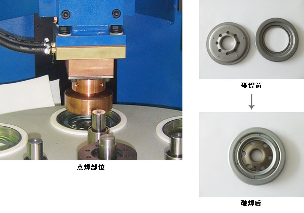 螺纹板及封罐盖半自动点焊机 (型号：USW-25CT)