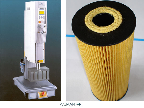 Manual Ultrasonic Welding M/C(Model : UUW-1, for Felt Gasket)