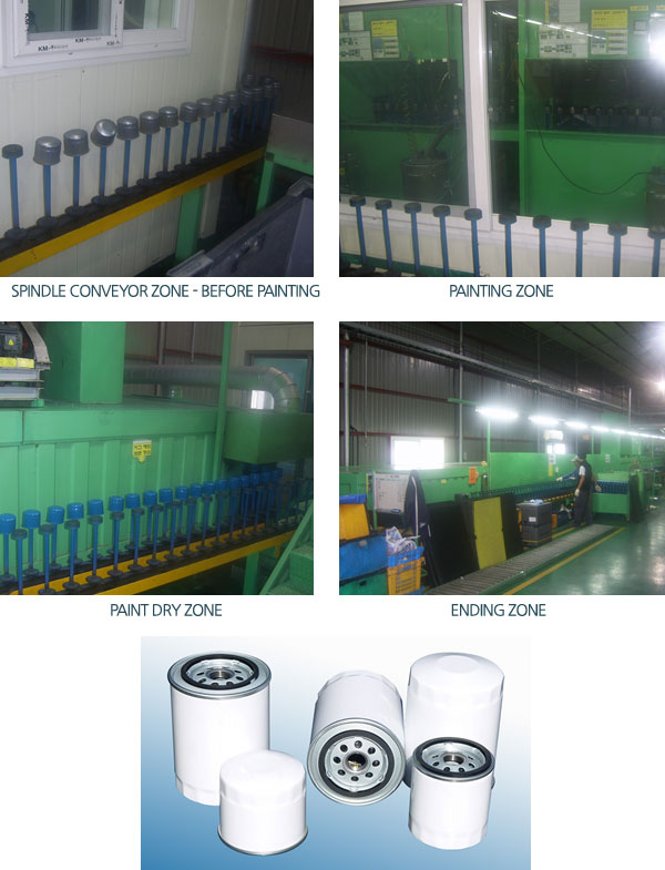 Housing Paint Line(Model : UHP-50A, Powder Type)